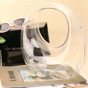 Clear Round Handbag